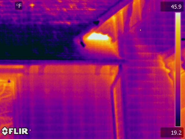 Residential Exterior Thermographic View