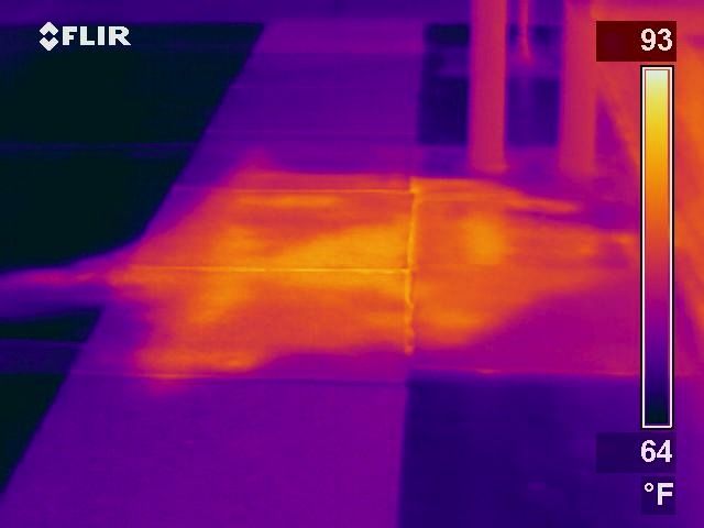 Roof Thermographic View