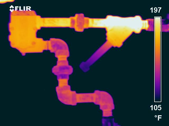 Piping and Valve Thermographic Scan
